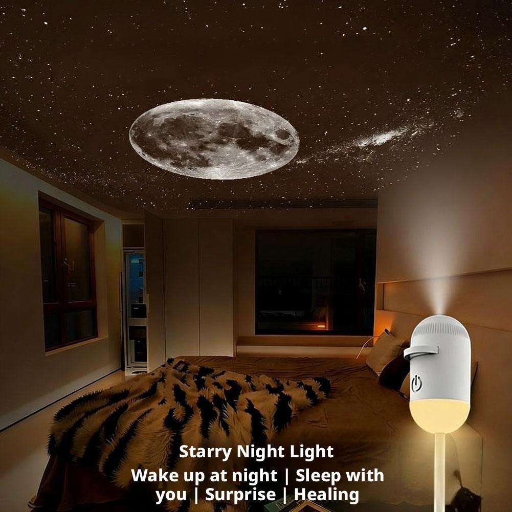 2 Dalam 1 Proyektor Bintang Mi - Planetarium Projector Home ulasan dan harga