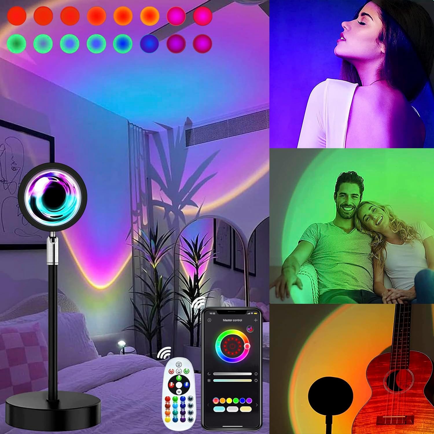 Lampu proyektor matahari terbe - Planetarium Projector Home ulasan dan harga