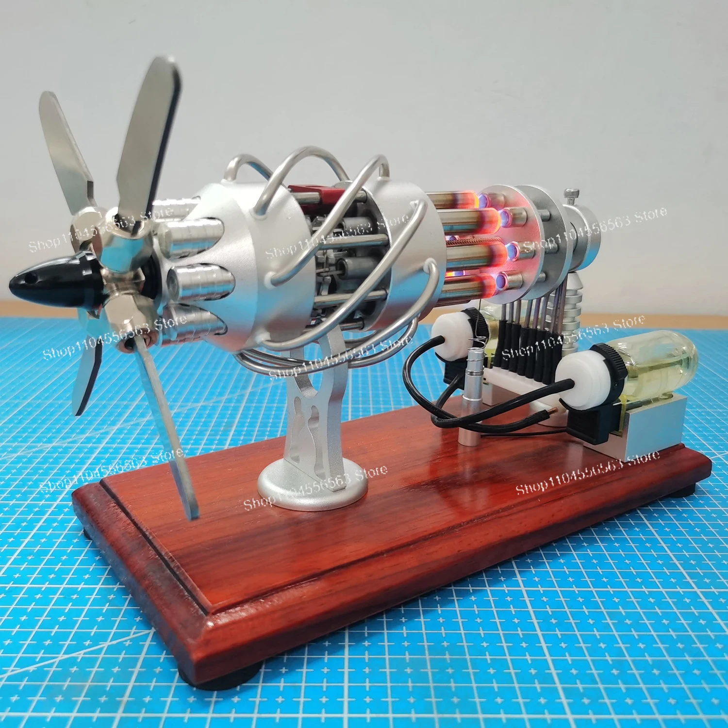 Model Mesin Stirling 16 Silind - Science Toy ulasan dan harga