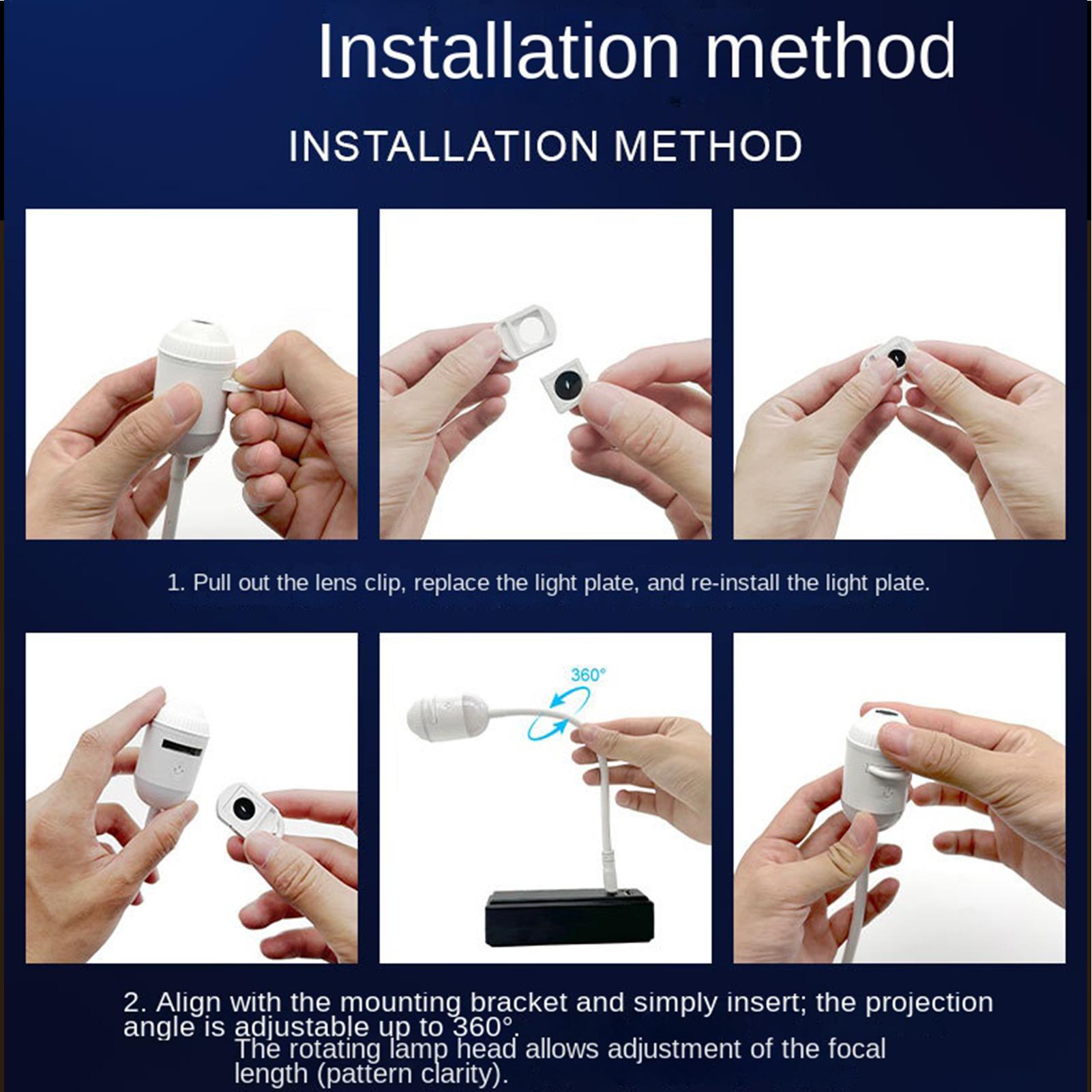 Lampu Proyeksi Galaksi Roket 2 - Planetarium Projector Home ulasan dan harga