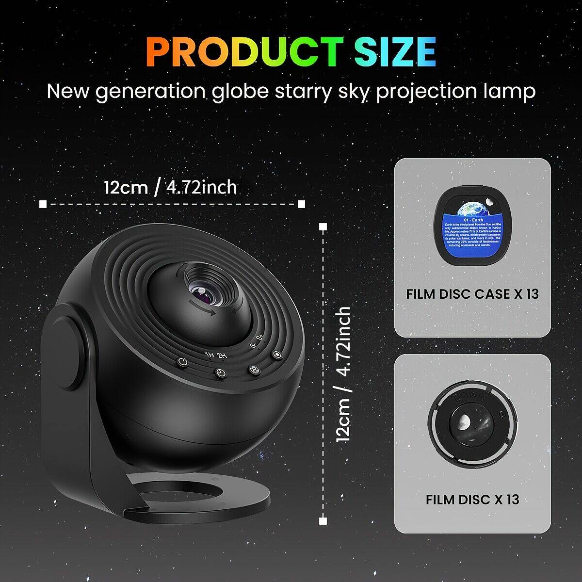 Peningkatan 13 In 1 Langit Ber - Planetarium Projector Home ulasan dan harga
